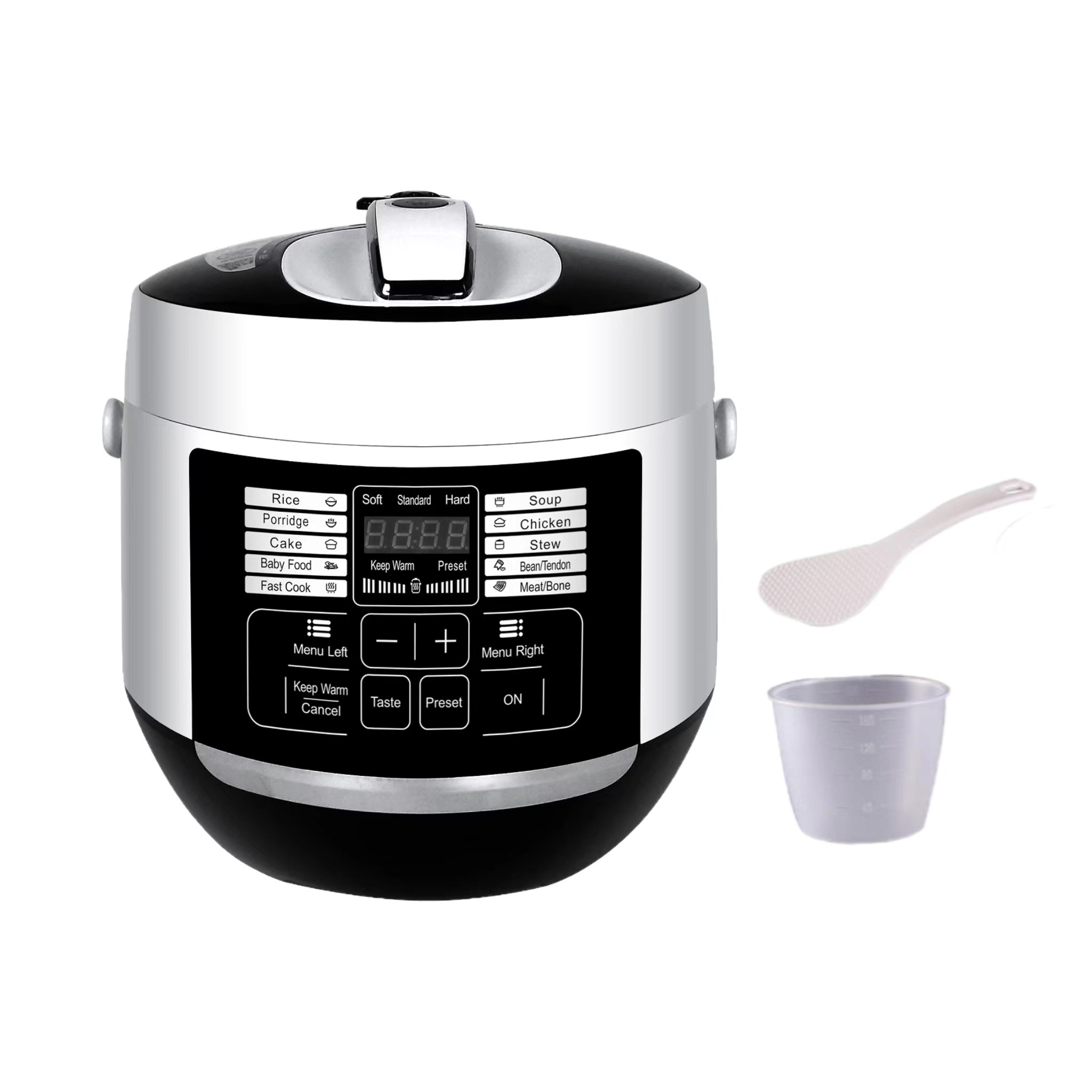 High quality electric pressure cookers, digital mini capacity eco-friendly multifunction aluminum 7-in-1 pressure cookers