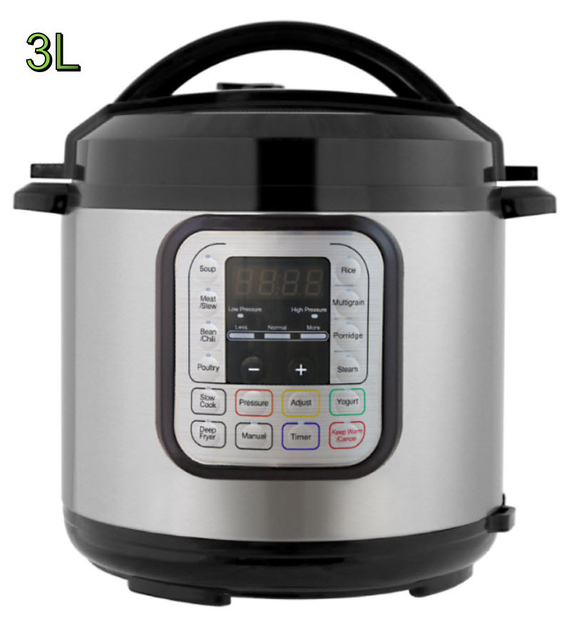 Instant Automatic Multi-Functional Electric Pressure Rice Cooker 3L 700W Electric Multi Cookers