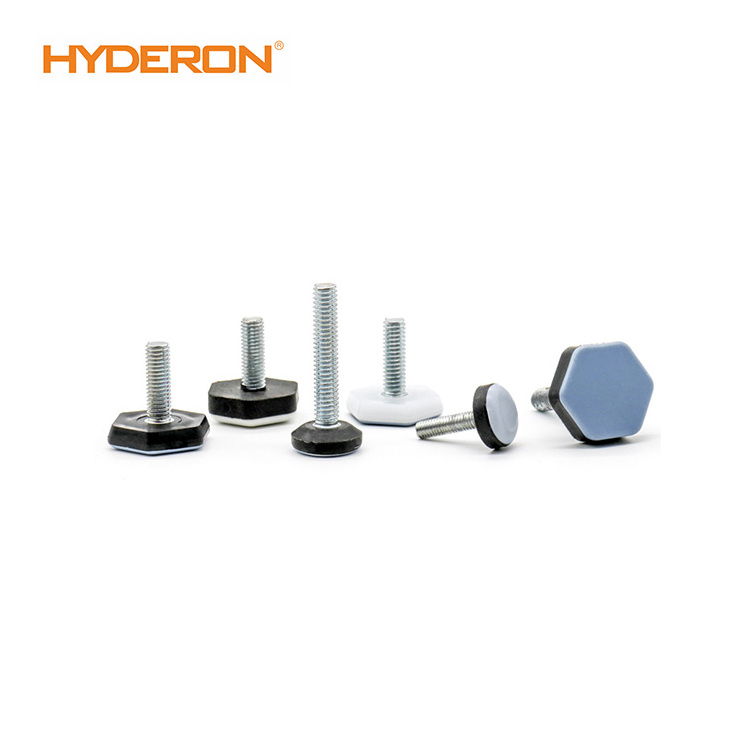 Hyderon Adjustable Easy Glides Levelers Table Chair Foot Cushion Heavy Furniture Sliders Furniture Leveling Feet