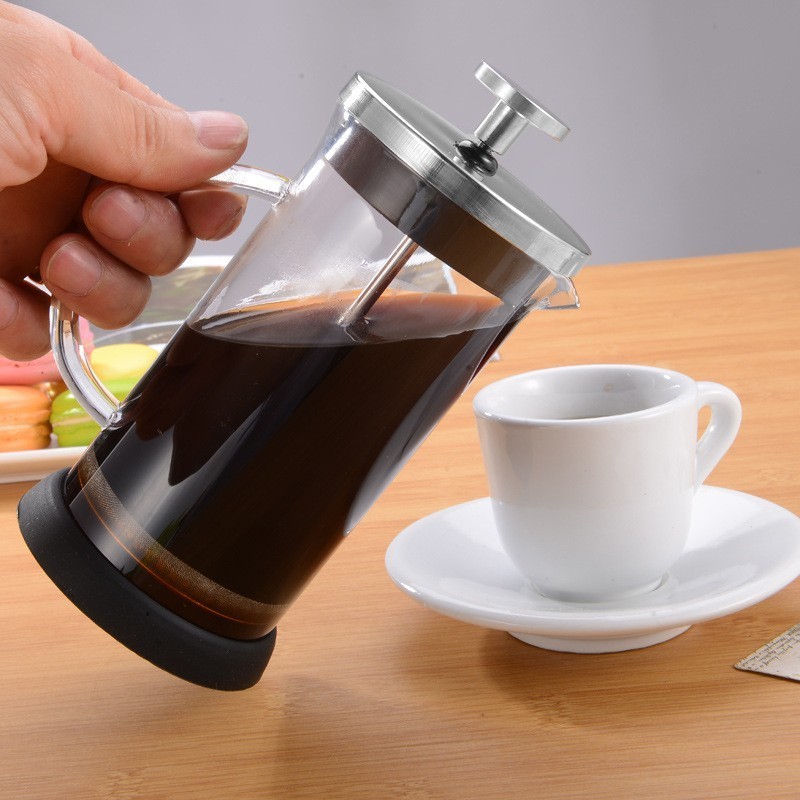 Wholesale high borosilicate pyres glass coffee french press coffee maker