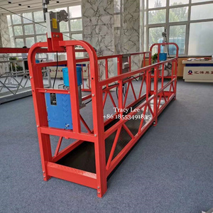 zlp 630 6m China maken Building Window Cleaning Lift Scaffolding Cradle Machine Suspended Gondola Rope Suspended Platform