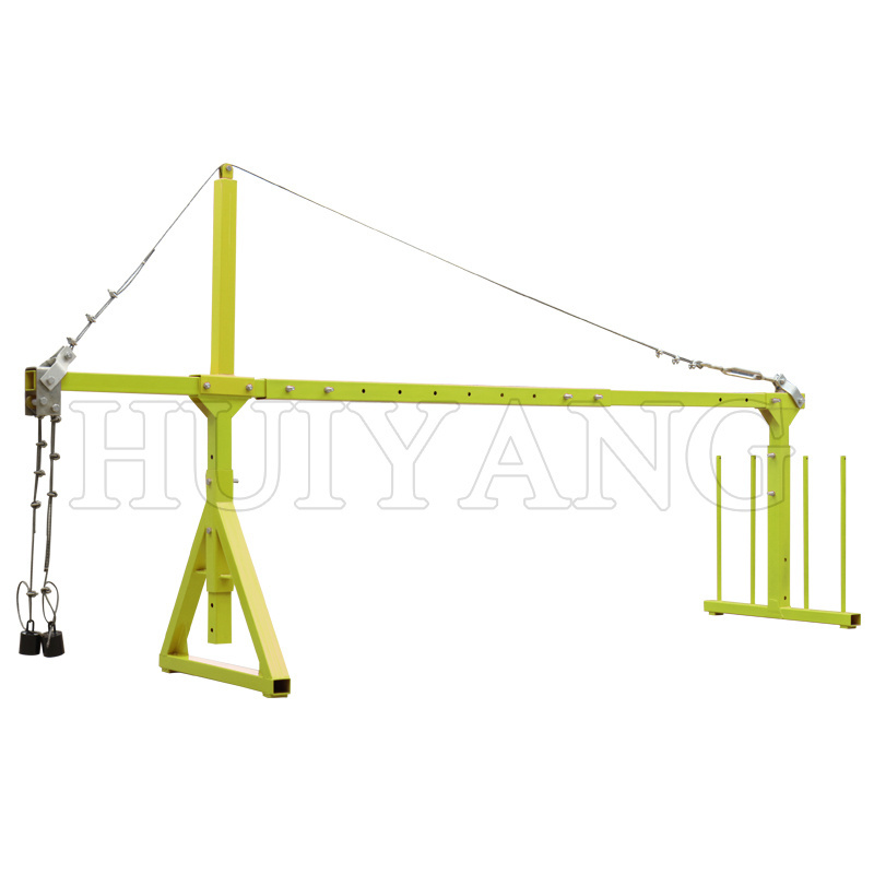 Huiyang painted suspended platform zlp630 painting electric scaffolding   ZLP630 EAC Gondola for building construction