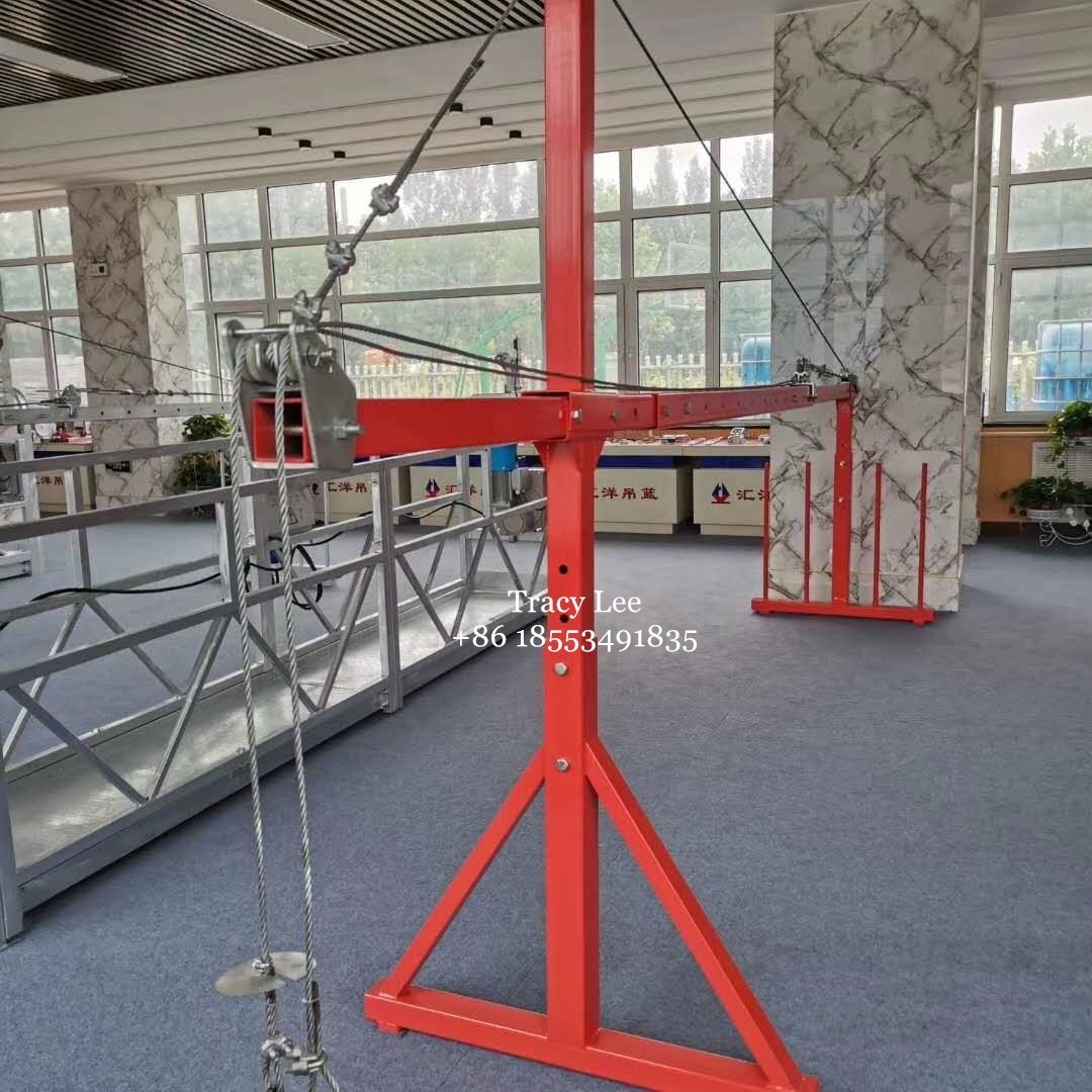 zlp 630 6m China maken Building Window Cleaning Lift Scaffolding Cradle Machine Suspended Gondola Rope Suspended Platform