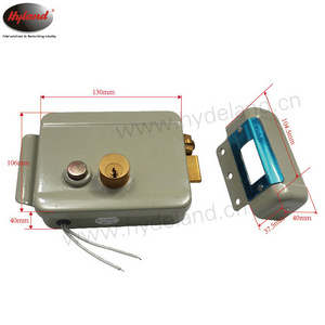 Electric rim lock, deadbolt Security entrance door lock,  Hyland OEM CE 1073DR Outdoor 12V electric gate lock.