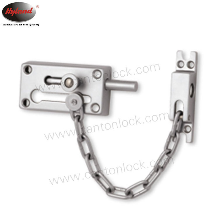 Security Chain bolt,  Hyland OEM  F005 Zinc Alloy door bolt locks