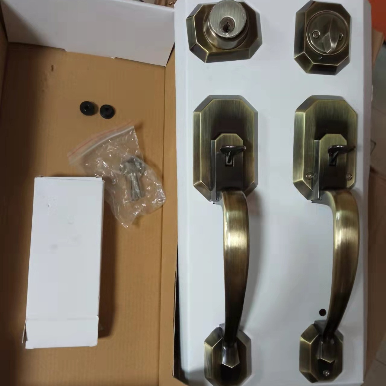 Gate grip handle lock tubular main door lock Hyland OEM 70721 AB ET  , Heavy duty Zinc alloy door leverset latch lock