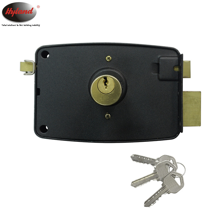 Deadbolt gate Rim lock Hyland OEM 540  Night Latch Lock, Wooden Door Lock for entry