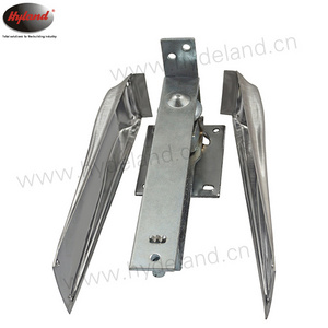 HYLAND OEM F102 Stainless Steel Heavy Duty Steel Double Action Floor Spring Bolt Latch  Hinge for door  bisagras