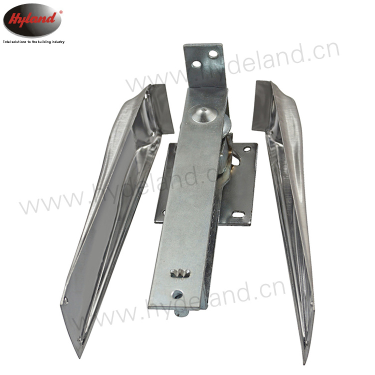 HYLAND OEM Peru style Bisagras de Piso Double Accion para Puertas de Vaiven F100 SS for Light Duty wooden door floor hinges