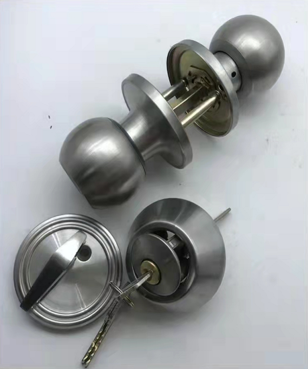 Combo Lock stainless steel door lock,  USA Apartment Traditional Entrance Passage Keyed alike Entry Door Knob Lock