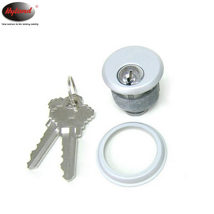 American Style brass door lock cylinder,  Hyland OEM  round cylinder type for mortise lock for KFC door lock