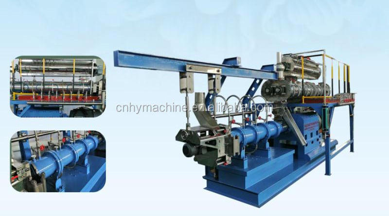 500-600 kg/h extruder for pet food dry pet food pellet making dog chews snack food extruder pet feed