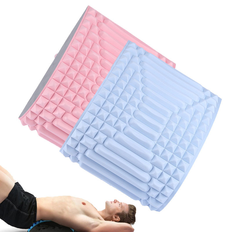 HUAYI Abdominal Fitness Waist Massage Ab Mat Firm Abdominal Exercise Trainer double-deck Anti Slip Ab Mat