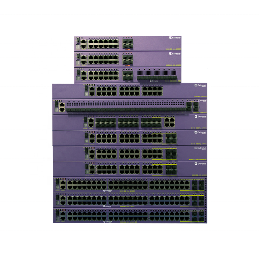 Extreme Networks ExtremeSwitching X440-G2 X440-G2-24p-10GE4  16533 - switch - 24 ports - managed - rack-mountable