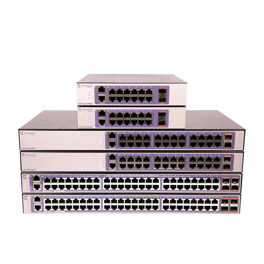 Extreme Networks ExtremeSwitching X440-G2 X440-G2-48p-10GE4  16535 - switch - 48 ports - managed - rack-mountable