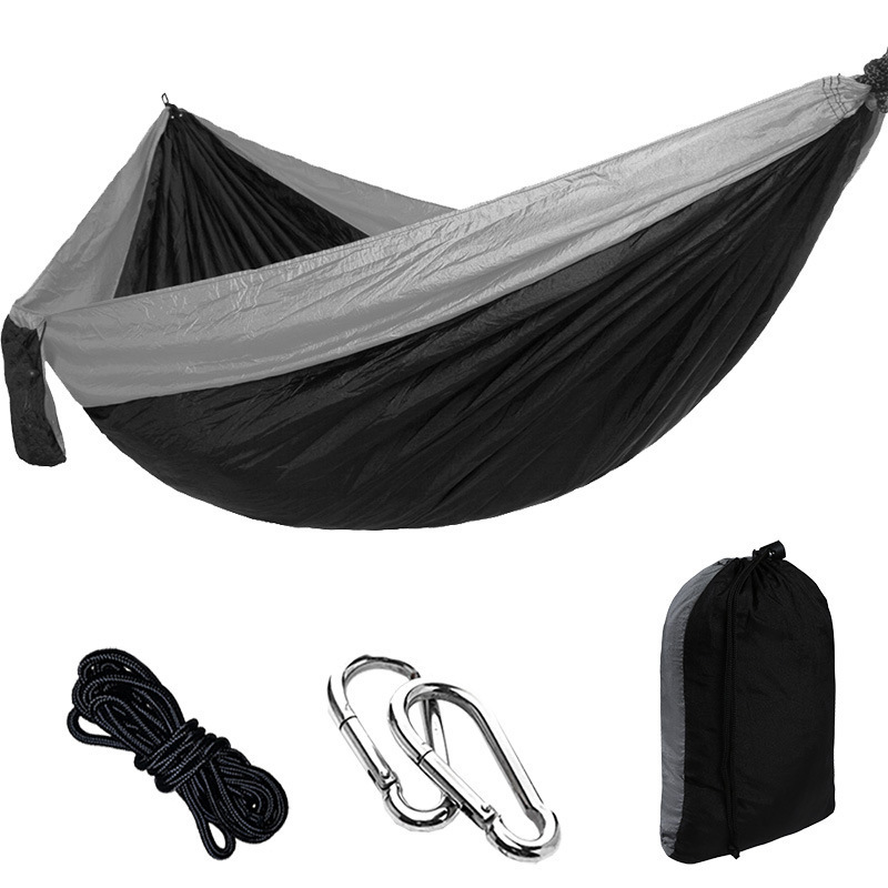 Heavy Duty 2 Person 4 Seasons Camping Bed Hamak Sandalye Quick Dry Light Weight Hiking Giant Aerial Camping Hammock