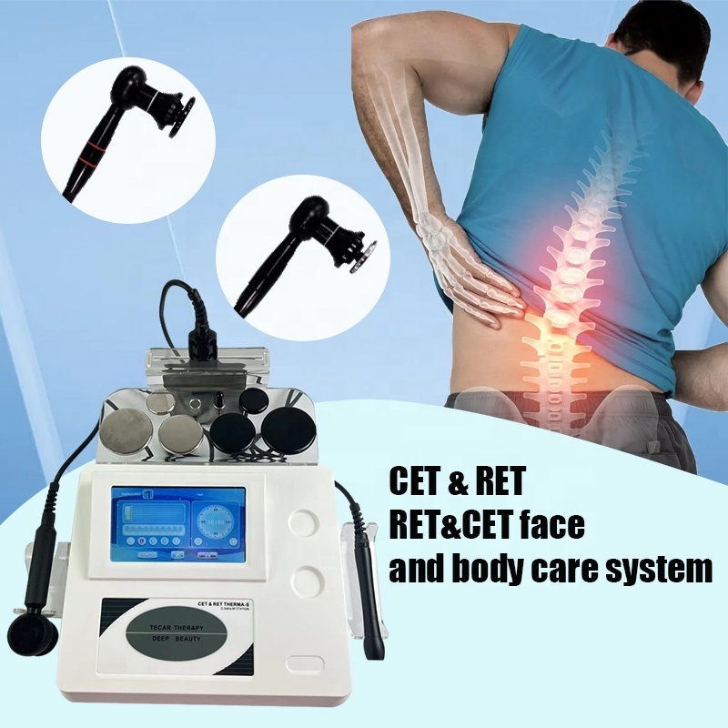 Newest Spain Technology Indiba 448khz Tecar Body Care System RET CET RF Slim Machine for Weight Loss Indiba