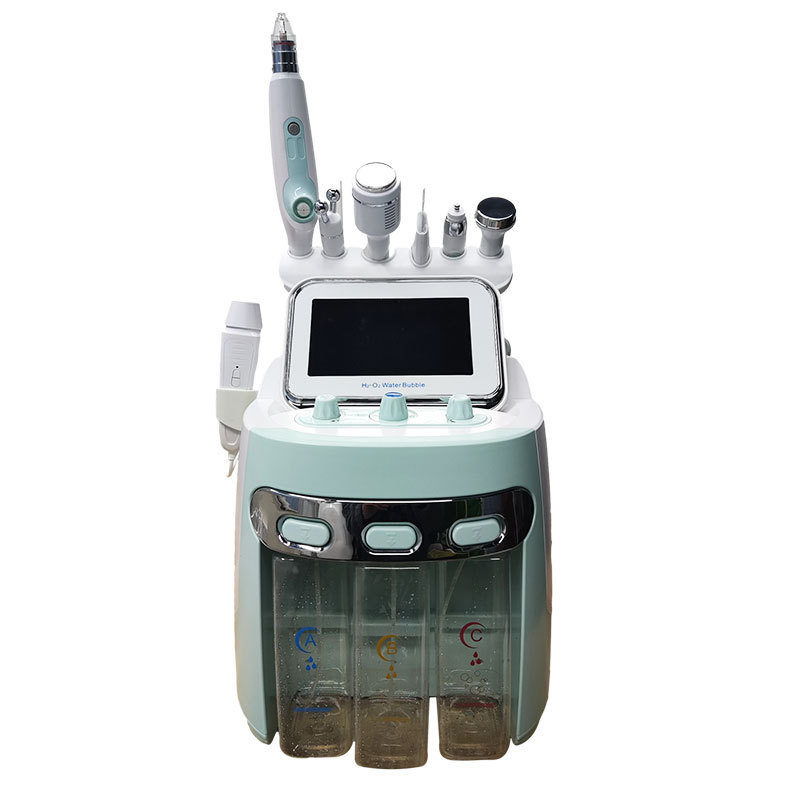 7 in 1 Skin Care RF Face Lift Anti Aging Hydro Beauty Facial Equipment With Skin Analysis