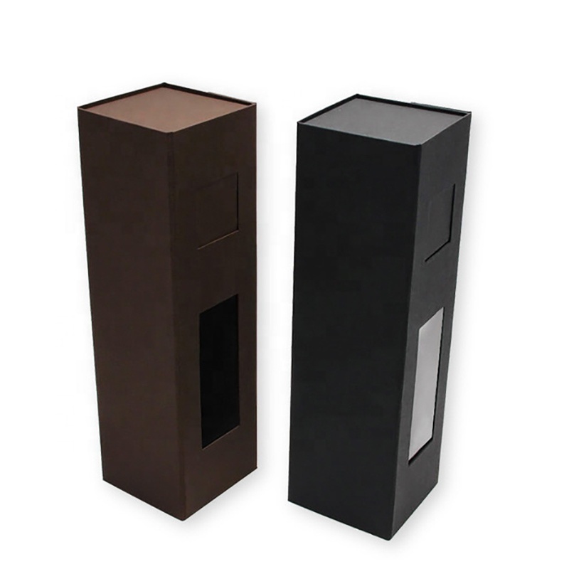 Cardboard Paper Champagne Boxes Wholesale Custom Low Price Wine Set Gift Promotional OEM Wine Carton Packaging