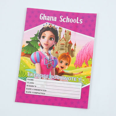 China Factory Custom Ghana School Stationary Exercise Book French Lines Notebooks 48 Pages