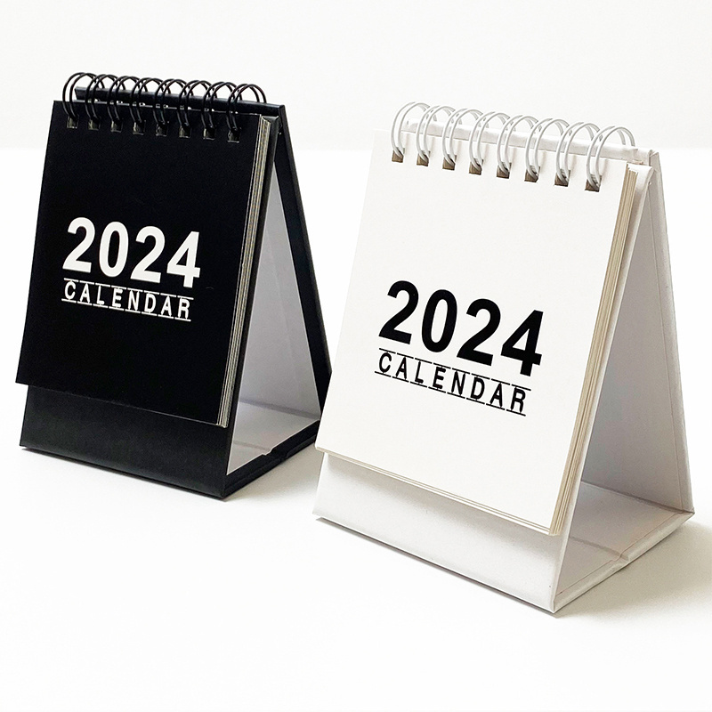 Manufacturing 2024 Wall Calendar Hot selling Wholesale Cheap Custom Printing Advent 2024Monthly Desk Table Calendar