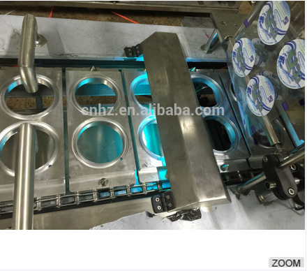 automatic liquid yogurt honey water cup filling sealing machine with capping and aluminum foil cup lid sealer