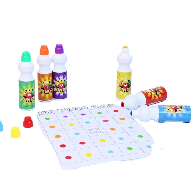 On Sale Bingo Game Sets BINGO MARKER Size D34*L138mm for Adults and Bingo Daubers Drawing for Kids