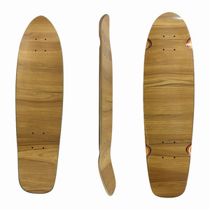 100% Canadian maple Custom Cruiser skateboard deck with Fireproofing wood for blank old school surf skate