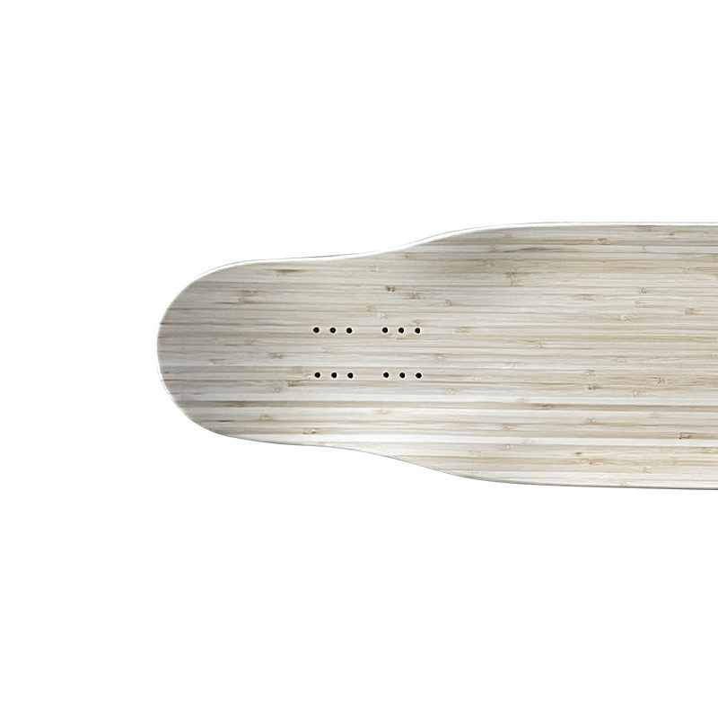 High quality dancer trick Longboard Deck in 46 * 9.5 inch Bamboo Canadian Maple with custom printing dancing longboards