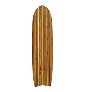 Custom bamboo cruiser longboard Deck in 38 inch with OEM printing for Canadian maple skateboard