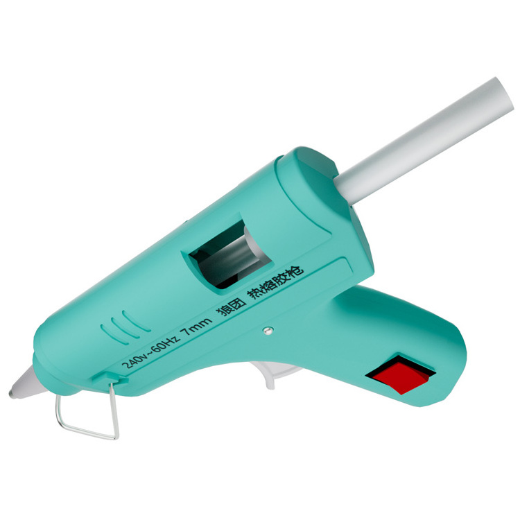 Green color 20w hand best mini hot glue gun for crafting