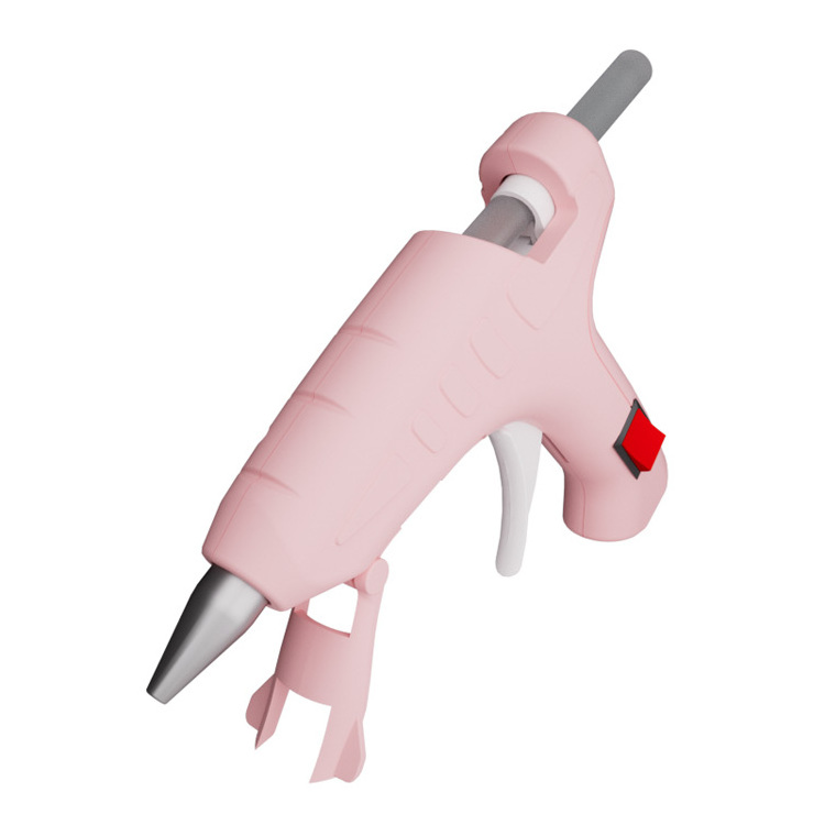 Wholesale pink color 220W hot melt hot-melt glue guns for industry