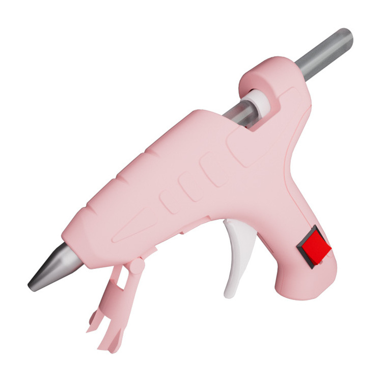 Wholesale pink color 220W hot melt hot-melt glue guns for industry