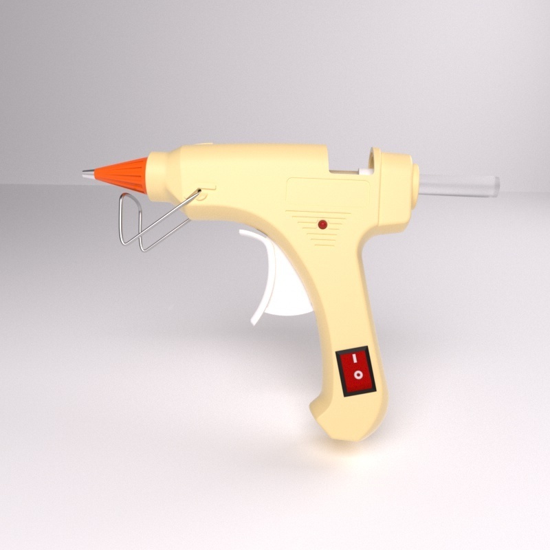 Mini yellow 110v crafts 20w small hot glue gun for woodworking