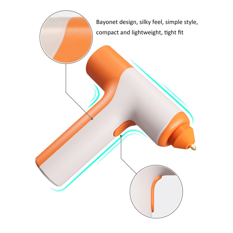 Best selling 21V battery powered hot melt glue gun with sticks
