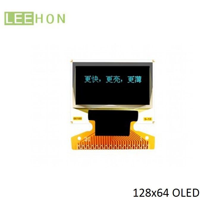 Small OLED Display Module, 0.96 Inch 128x64 Screen Mono OLED Micro LCD, Custom MINI Display 0.96'' OLED