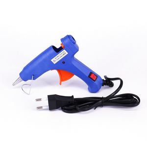 20W Mini Hot Melt Glue Gun with Flexible Trigger for DIY Small Craft Projects Sealing or Quick Daily Repairs