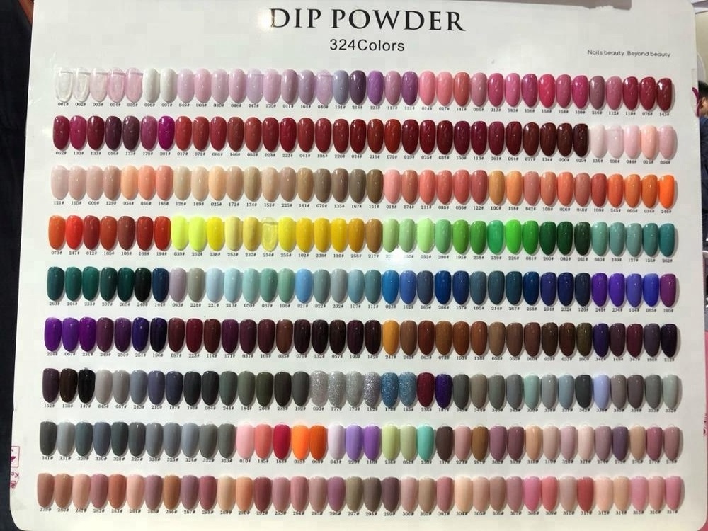 Nail dipping powder best for nail arts with beautiful effect,easy to use