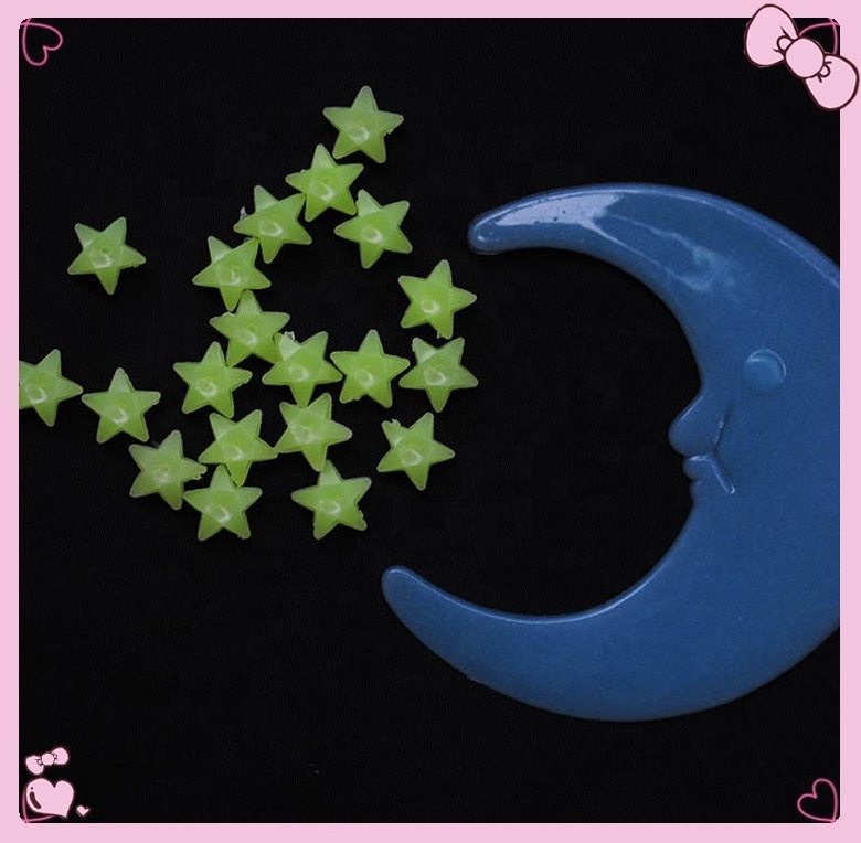 Glow star glow in the dark stickers photoluminescent stickers for Christmas,holiday decoration,gifts etc.