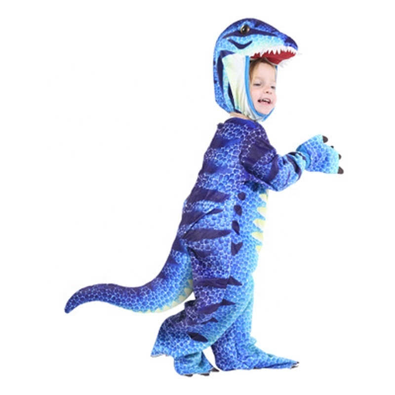 Plush T-Rex dinosaur children's Halloween Costume performance clothes printing kindergarten opening Animal Costume