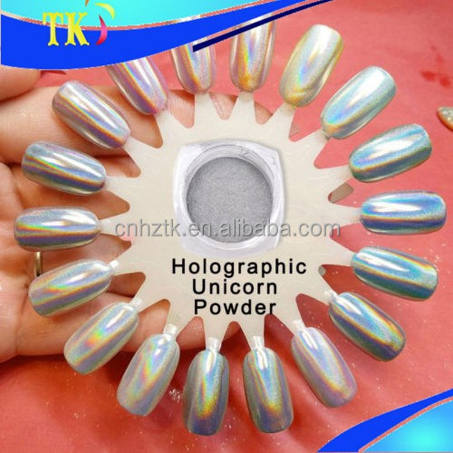 Holographic Nail Pigment Powder Chameleon Rainbow Colorshift Pigment