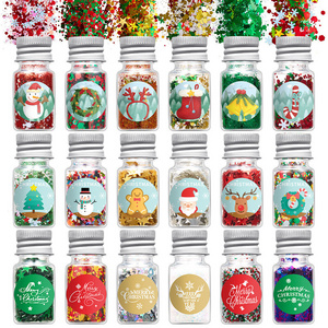 Nail Art Glitter Sequins Christmas Day Series Glitters Snowflakes And Christmas Tree Glitter Sequins For Nail Polish