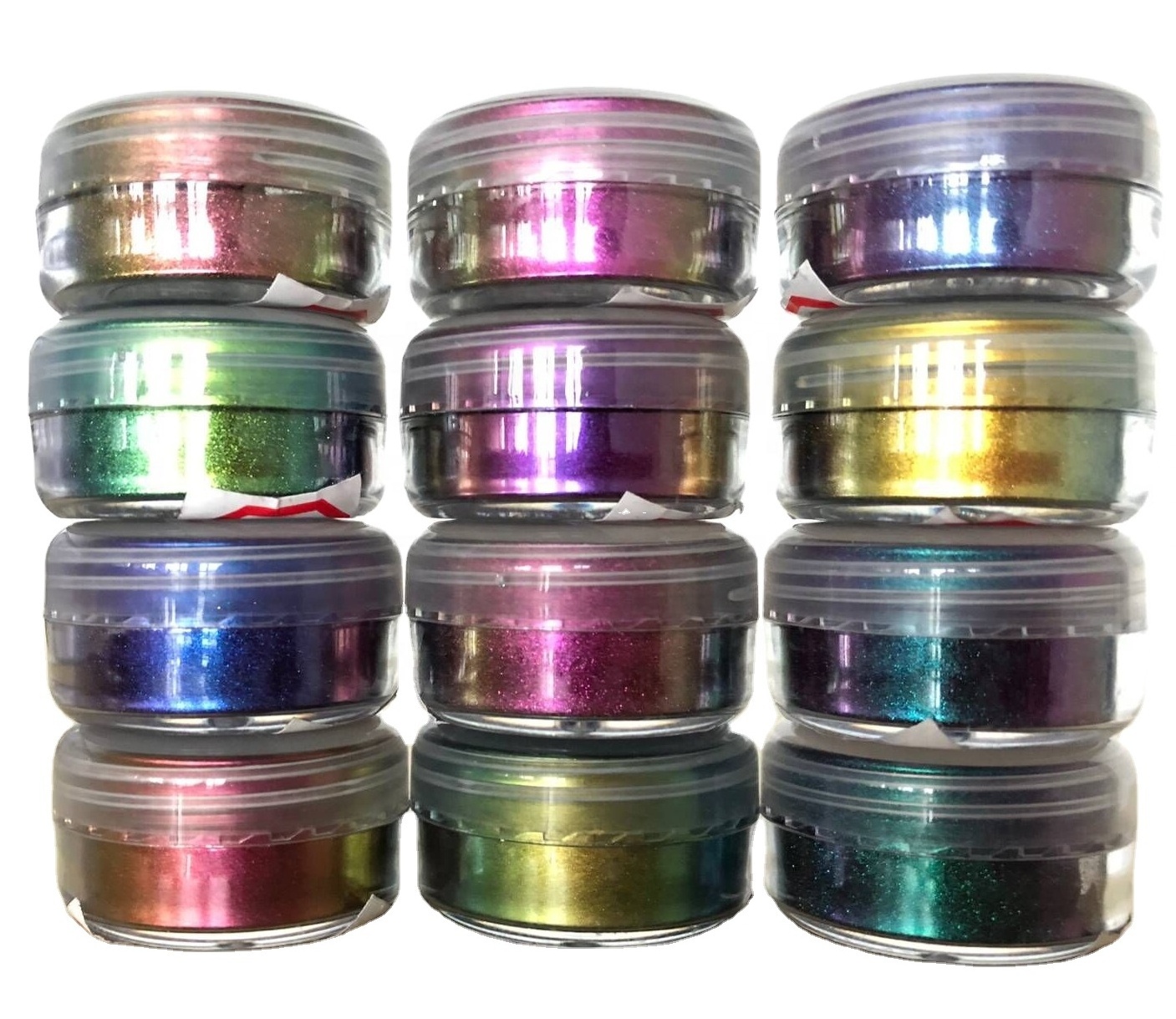 Chameleon Mirror Chrome Pigment with rainbow effect for nail cosmetics makeup paint ink paint crafts dropper automobile  paint