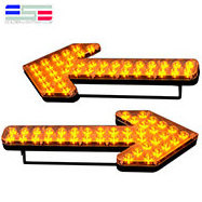 LED road construction safety traffic arrow lights