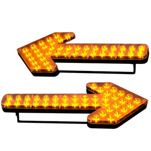 LED road construction safety traffic arrow lights