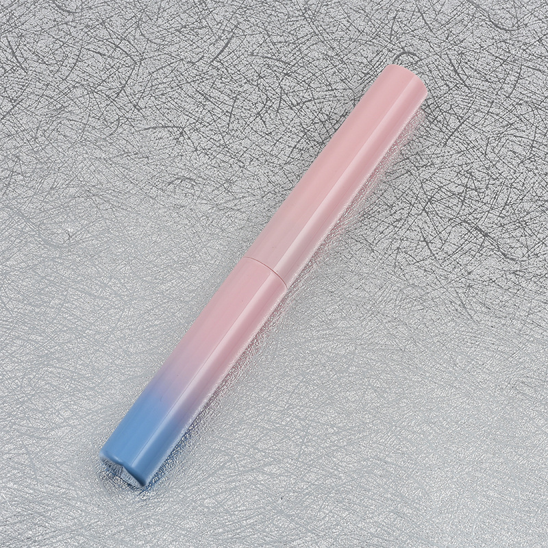 Mascara Wand Tube Plastic Cap Empty Mascara Bottle With Brush lipgloss  Container 5ML Pink blue gradient mascara tube