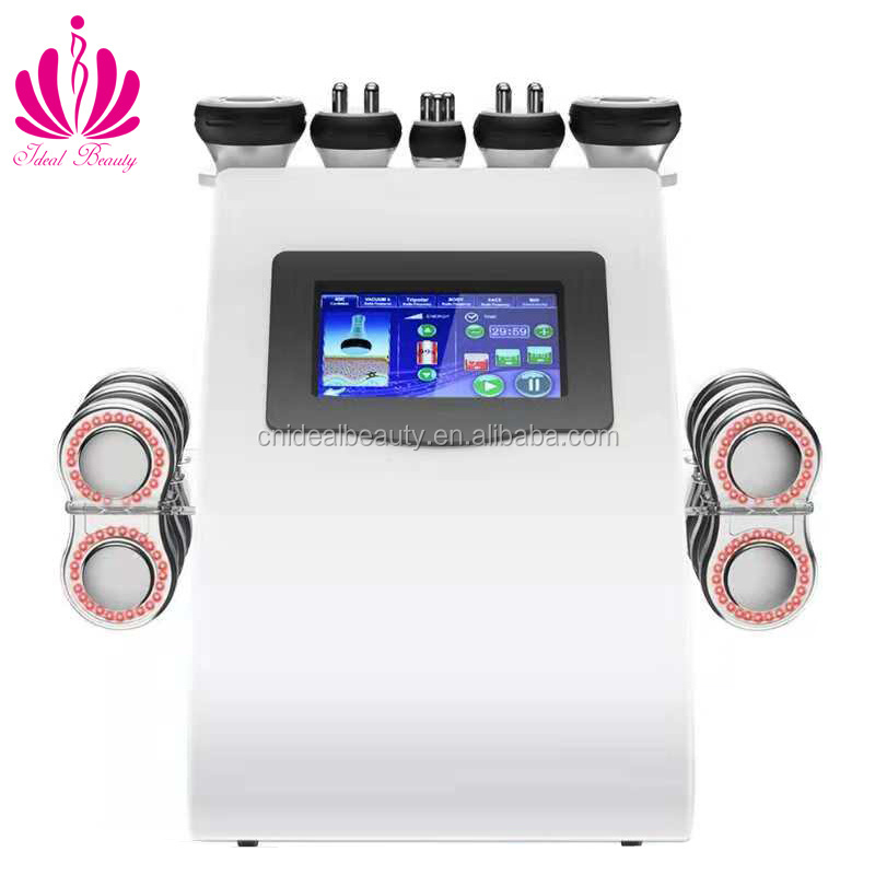 6 in 1 cellulite oriented crack EMS machine Vacuum RF cavitation machine (S017)