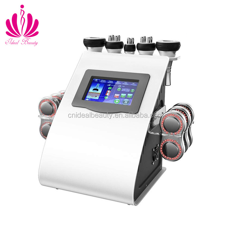 6 in 1 cellulite oriented crack EMS machine Vacuum RF cavitation machine (S017)