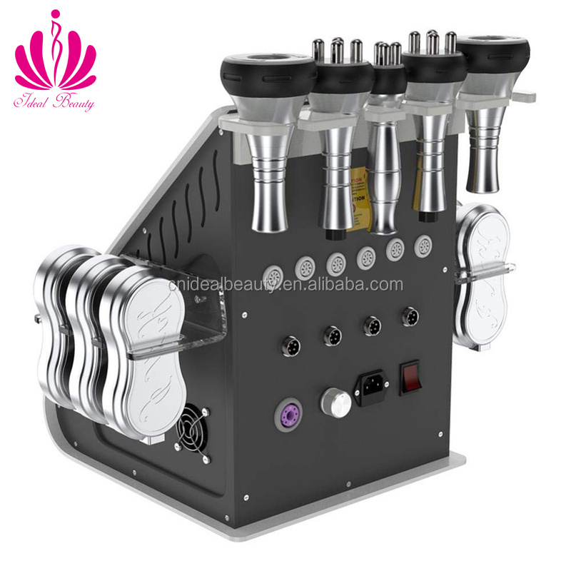 6 in 1 cellulite oriented crack EMS machine Vacuum RF cavitation machine (S017)