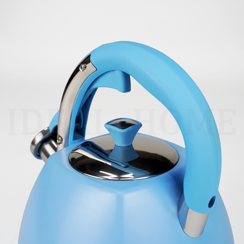 Induction gas stove top color coating stainless steel 3.0L teapot water kettle tea kettle whistling kettle for home kitchen